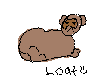 He a loaf 😎