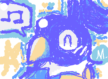 chatot that I drew on my phone