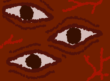I like drawing random masses of thoughtless flesh.