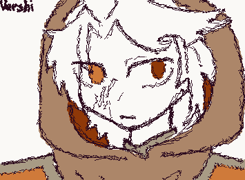 The knight that guards the jester. kinda a pt 2 to my jester oc. His name is Sepia or Sharps. ^_^