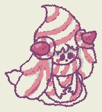 i saw a really cool metang on here and decided to try drawing alcremie. i need to practice more lol