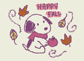 Fall Snoopy