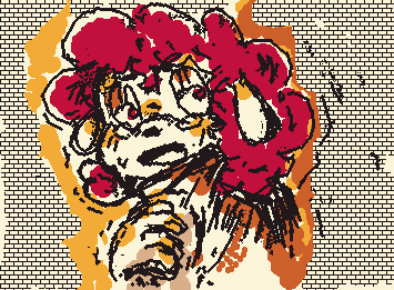 I wanted to draw on of my ocs :d