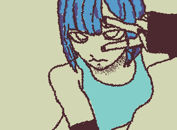 blue