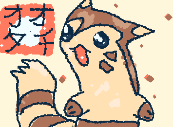 FURRET!! @K1rby_XD i drew your request (ㆁωㆁ)