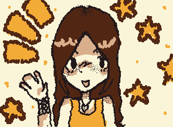 I decided to draw my friend since her birthday is coming up