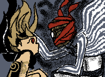 "You're the light that holds back the void, child"