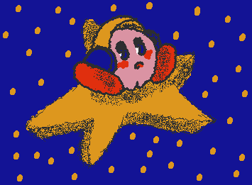 I drew Kirby :D