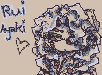 yk the fact that i actually made Riri as a small and puffy ones? yeah... this is the RUI AYAKI that i mentioned from demon slayers. (TO MY FRIEND AGAIN!!! heh.)