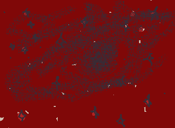 If I could paint the sky, all the stars would shine on blood red . . ..~-
