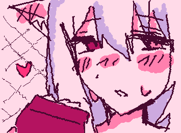 @Hanausa さんのoc描いたよ🤩🤩🤩照れさせてみ😏