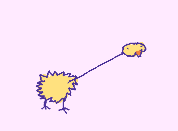 my perfect drawing and accurate drawing of a chick >:D