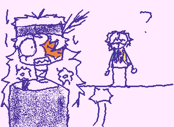 @Eli-draws AK-47 is scared of Trace. And AK-47 isn't scared of anything...what's going on?