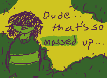 recreation of a meme a friend of mine sent me. its stupid but I love it cos its kris and their green :p