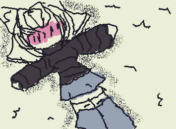 When you can’t stop thinking of him (i refuse to draw myself irl)