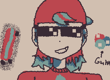 RETROTRONIC (d4y 6 0f dr4w1ng 4n 0c u51ng th3 51t35 c070r p47tt3. 1 w3nt t00 much 0n th3 84ckh41r...)