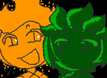 FIREWINDD YAAA (context, office au they got trapped in the restroom and just chatted for awhile :DD it was dark so fire spirits a night light now)