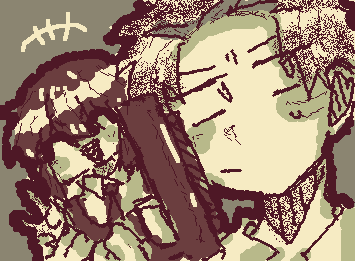 @Yoroshiku 描けたよー！！幼稚園warsのリタとダグ先輩描いたけどめっちゃ下手笑笑初めて描くから許してwww.::wp-lurk::