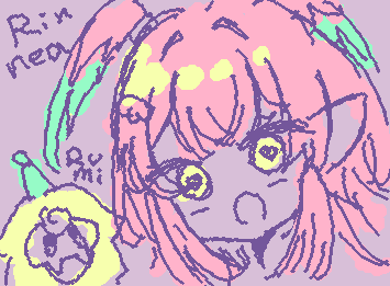 原神のリンネア描いた！！