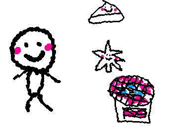 すみませんわかりにくいですが、秋をイメージしてもみじとサンマを書いてみました。