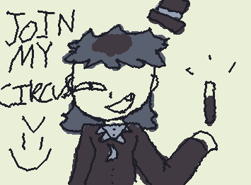 ringmaster commision drawing!! for Eli-draws <3