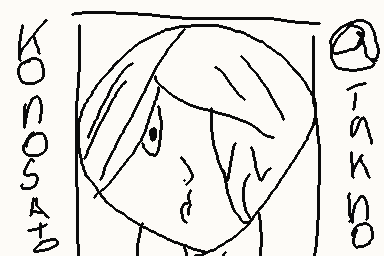 @takenokonosato さん。めちゃくちゃ下手だけど鬼太郎です。