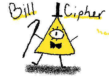 Bill cipher requested by @Just_a_art_kid i dont really understand it but i guess its cool.