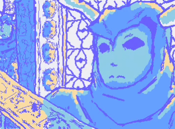 La mujer de las mil máscaras, es considerada la deidad de este mundo por los humanos, en realidad no tiene figura, los humanos decidieron ponerle una (OC)