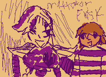 Undertale :mettaton and frisk! Requested from: @Kebabbz