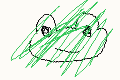 かえる（下手ですみません）