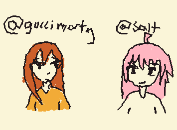 i drew @guccimorty's character too!!
