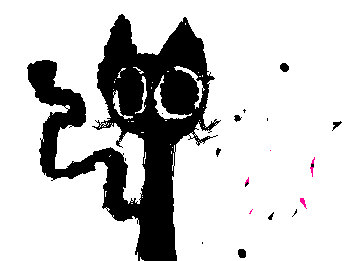 another drawing of that dang cat