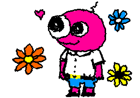 Such a whimsical little man