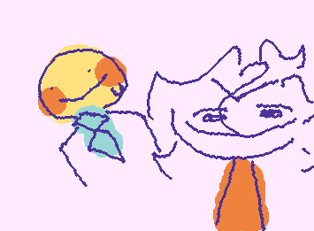 idk wut to say but i celebrated kingsday early in my school (btw does any one could suggest: can he be innocent or evil? like prototype??? idk)