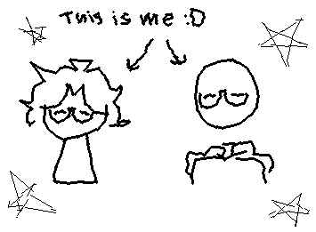 I just want to clarify: These are both personas :3 so if u see them, then that's me :D !!