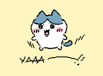 YAAA⌒!! ; hachiware - ちいかわ (chiikawa)