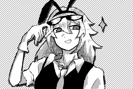 @NATTO
なっちゃんへ。勝手にOCかきました。
服とか髪のデザインはバナーを参考にしましたし、ちょっと誤魔化しました。バナーのお三方、すみませんでした。
素敵なデザインです。