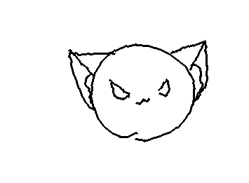 新しいoc作りまーーーーす!!ヒント1猫&悪魔です☆