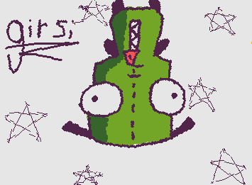 No me iba a quedar con las ganas, asi que tambien te hice un dibujo girsi ^^