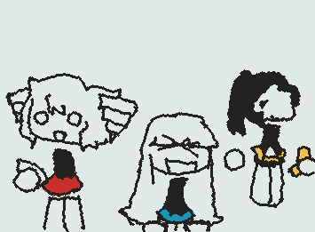 my friend and I as triple baka!!!!!!yay im back