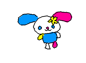 pitirisu4さんハナウサを書きましたよ。
ちょっとだけパクリになったけど😅
