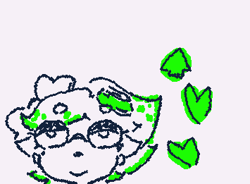 first time drawing here so i drew marie heh