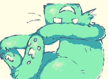 boosfer and his stupid little paws