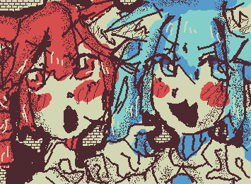 ⚠️落書き　テトミク猫🐱