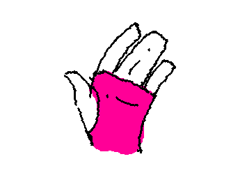 i like drawing hands