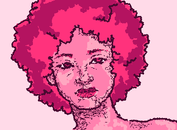pink version! i think i like this mouth better