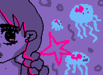 ILOVE JELLYFISH!!! Thats my first draw here