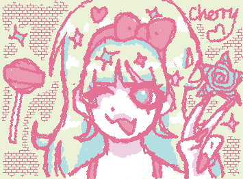 drew this on my iPad instead of my laptop and i still cant draw another eye..