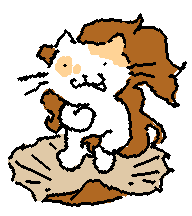 Pyrizhok the Cat in Pixel Style "Pyrizhok the Cat and the Birth Of Venus"