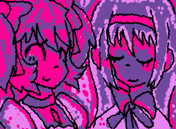 Madoka and Homuraa